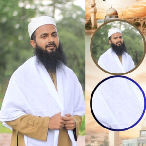 White Sunnah Scarf – Premium Quality | Modest, Elegant & Sunnah Inspired