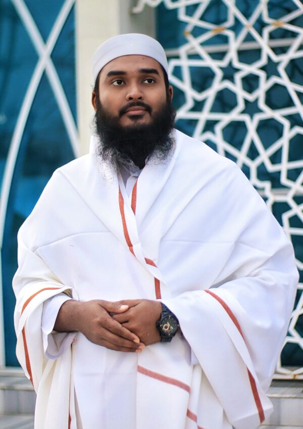 অর্জিনাল উল সুতার প্রিমিয়াম শাল ( White - সাদা )